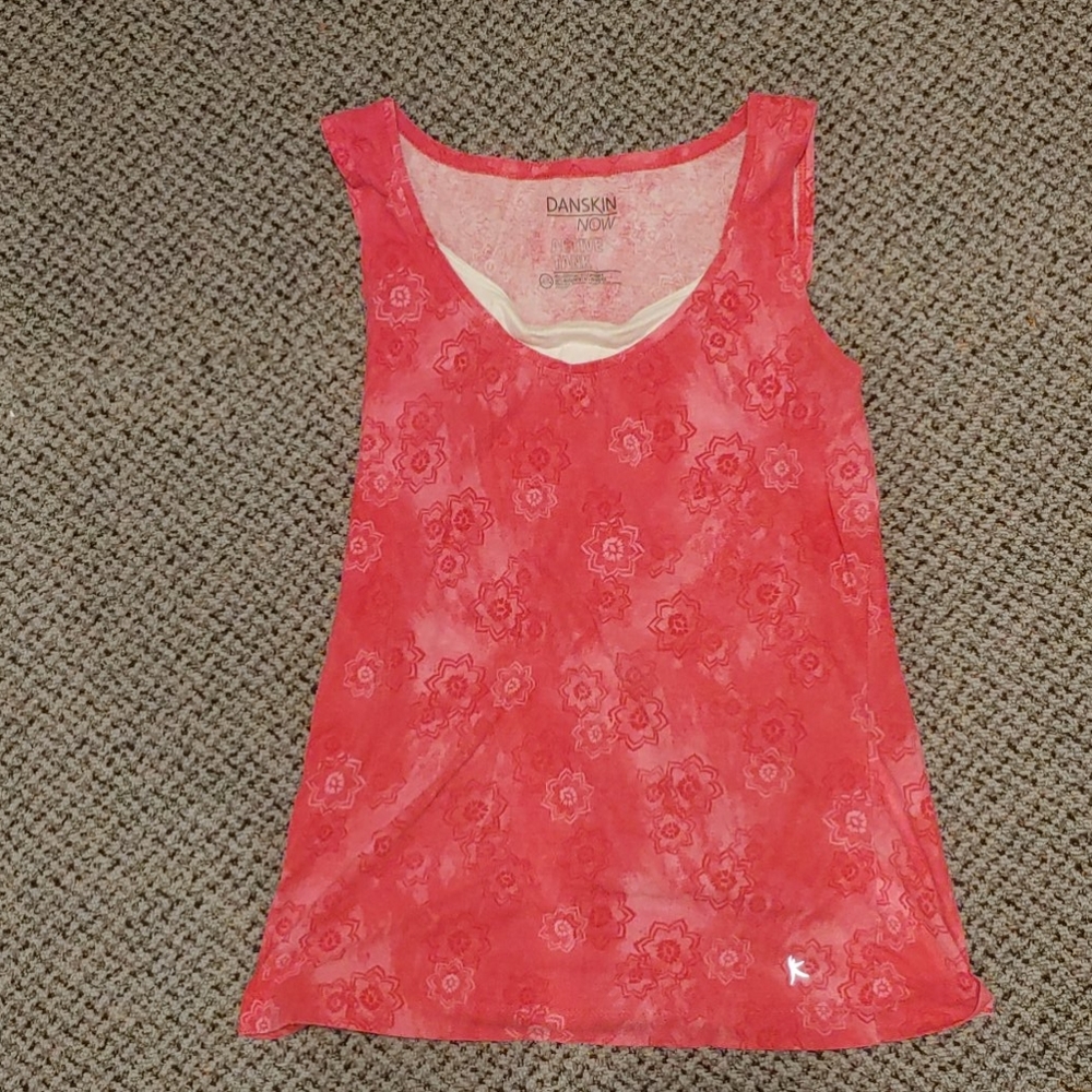 women's pink tank top pink size medium